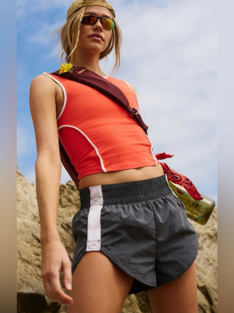 FP Movement by Free People ~ Trail Angel Shorts ~ Dark Shadow Combo ~ XS ~ *NWT* - Picture 15 of 15